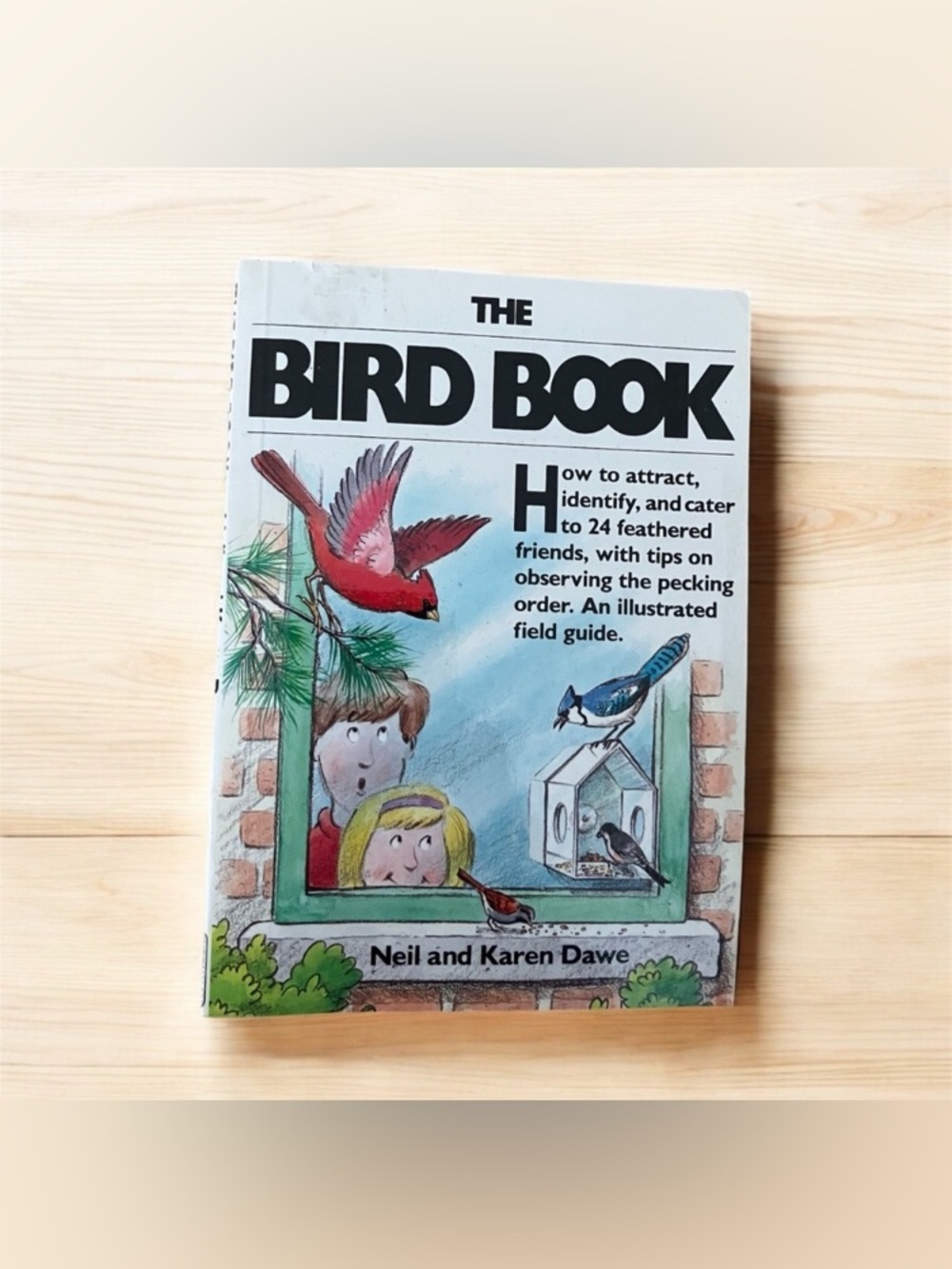 Vintage Workman Publishing THE BIRD BOOK Illustrated Guide Neil Karen Dawe 1988